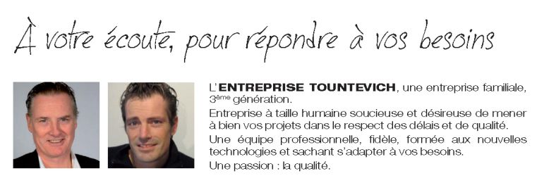 A votre écoute pour répondre à vos besoins !